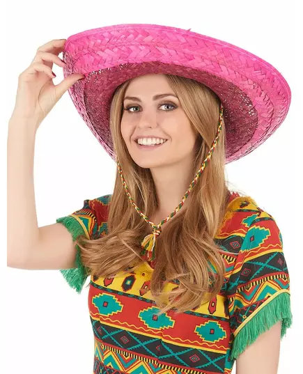 Rosa mexikansk sombrero vuxen, image 2