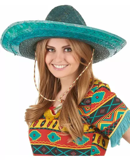 Grön mexikansk sombrero vuxen, image 2