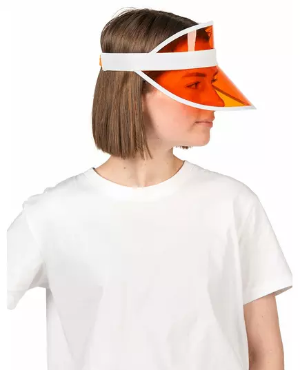 Orange visir för pokerspelare vuxen, image 2