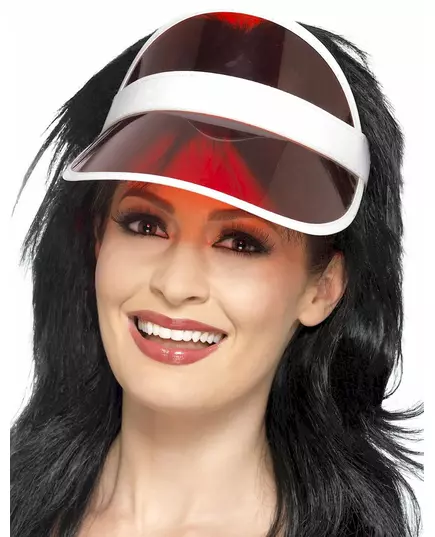 Röd visirkeps pokerspelare vuxen, image 2