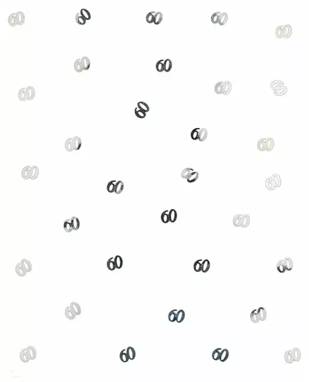 Bordsdekoration konfetti i trä, 60 silverfärgade, 10 g, image 2