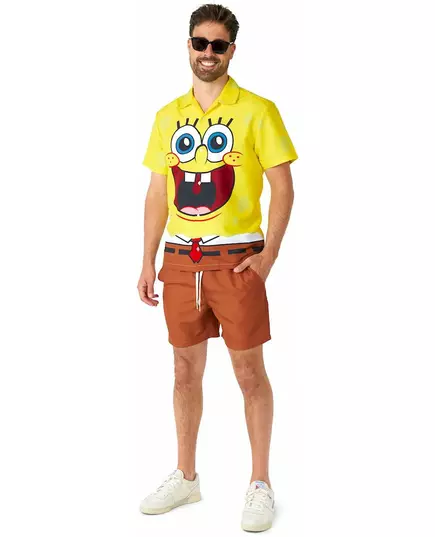 Sommarkostym SvampBob Fyrkant vuxen Suitmeister™, Storlek: Large (EU 52-54), image 2