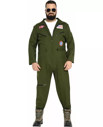 Maskeraddräkt pilot plus size vuxen, image 2