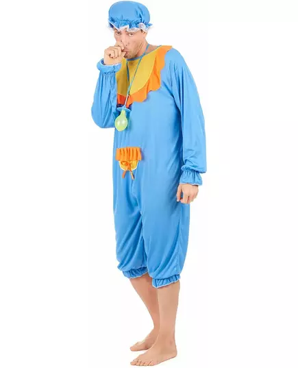 Blå och gul baby-maskeraddräkt för herr, image 2