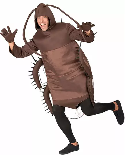 Humoristisk kackerlackemaskeraddräkt för vuxen, image 2