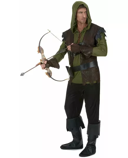 Jägare och bågskytt-maskeraddräkt herr, Storlek: Large, image 2