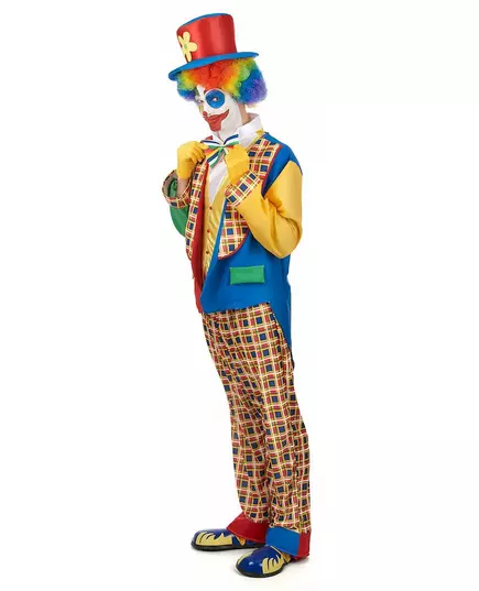 Cirkusclown-maskeraddräkt för herr, image 2