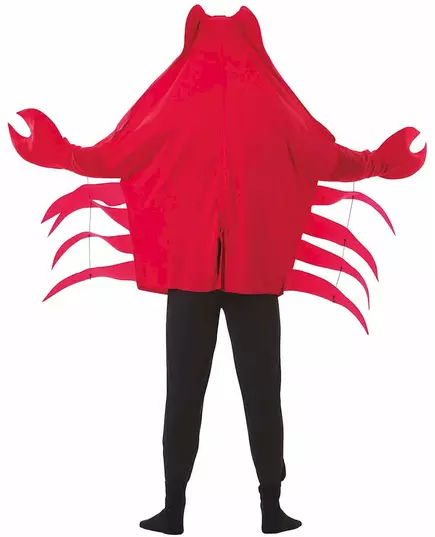 Röd krabbdräkt vuxen, image 2