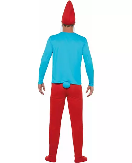 Maskeraddräkt Grand Schtroumpf™ vuxen i stora storlekar, image 2