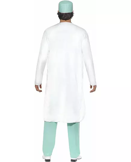 Doktorsmaskeraddräkt herr, Storlek: Medium, image 2