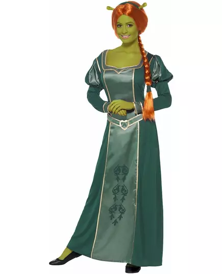 Fiona Shrek™-maskeraddräkt dam, Storlek: Medium, image 2