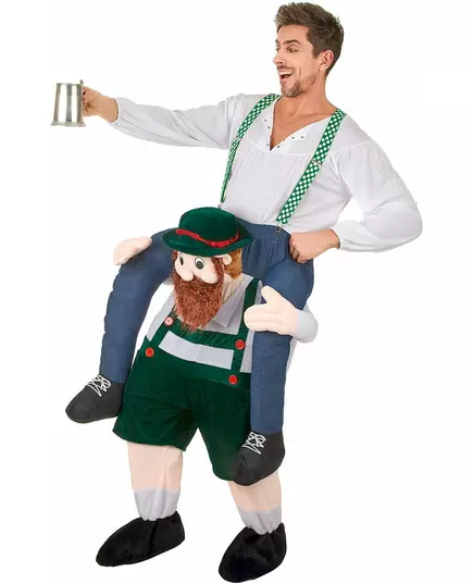 Maskeraddräkt med bayersk rygg vuxen, image 2