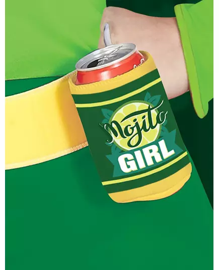 Mojito Girl-maskeraddräkt dam, Storlek: Medium (38-40), image 2