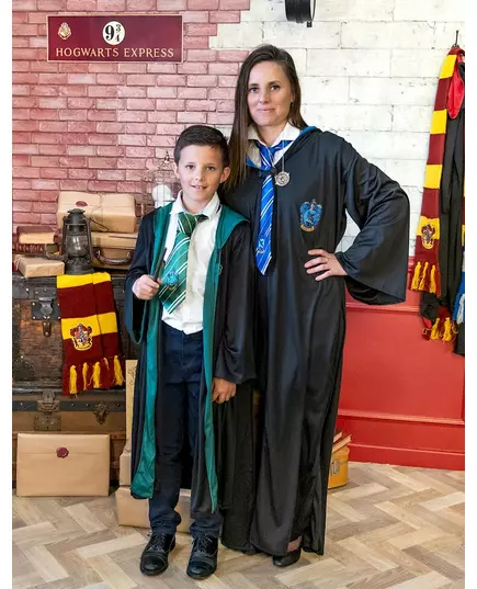 Maskeraddräkt trollkarlsklänning Ravenclaw Harry Potter™ vuxen, image 2