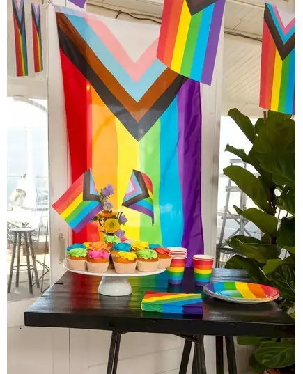 Regnbågsflagga LGBTQ+ 90 x 150 cm, image 2