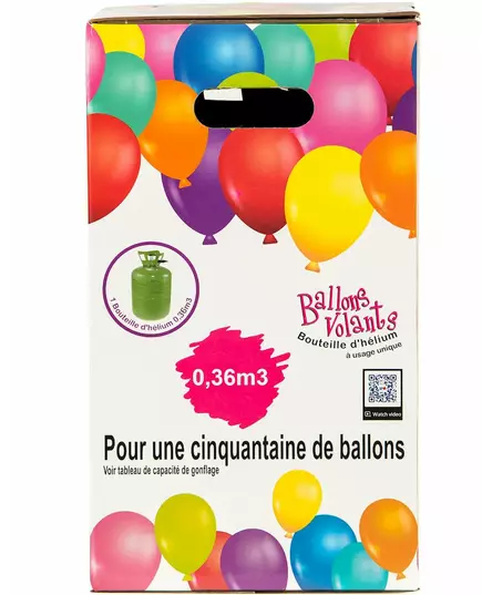 Stor heliumflaska upp till 50 ballonger, image 2