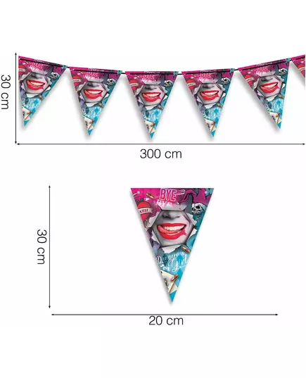 Vimpelgirlang Dangerous Girl 300 cm, image 2
