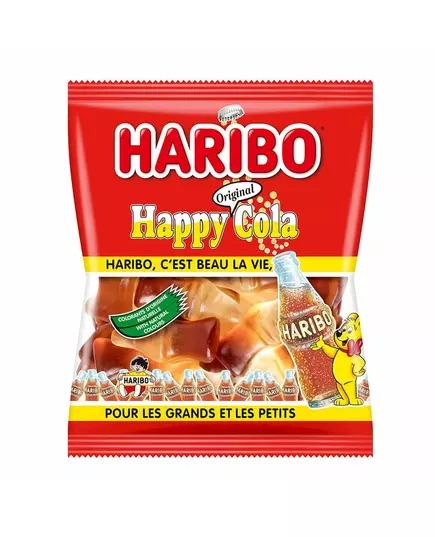 Mini-påse Haribo Happy Cola-godis – 40 g, image 2