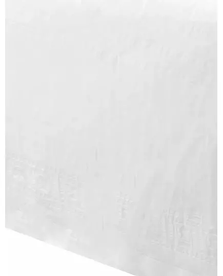 Vit dubbelsidig pappersduk 137 x 274 cm, image 2