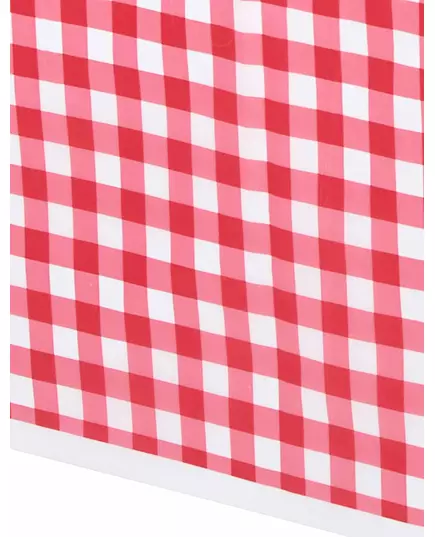 Röd vichyplastduk 137 x 274 cm, image 2