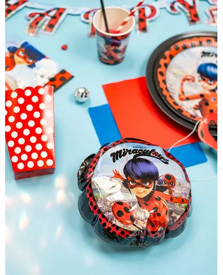 Liten aluminium­ballong Ladybug™ 23 cm, image 2