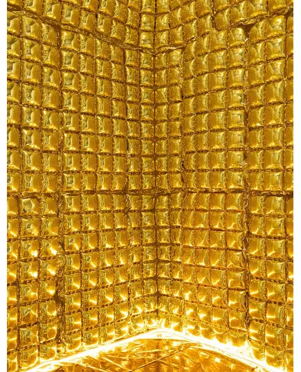 Guldfärgad ballonggardin 55 x 110 cm, image 2