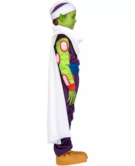 Piccolo Dragon Ball™ maskeraddräktset barn med smink, image 2