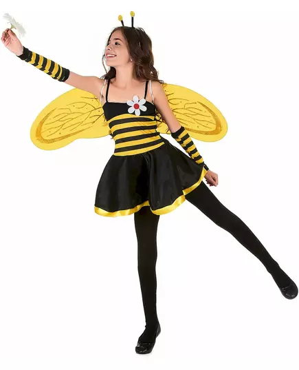 Bimaskeraddräkt flicka, Storlek: 4-6 år (110-120 cm), image 2