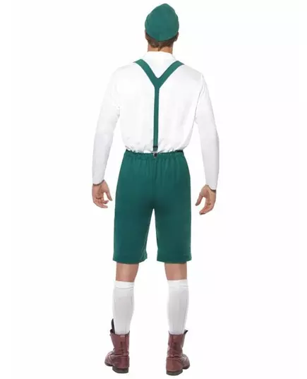 Grön bayersk maskeraddräkt herr, Storlek: Medium, image 2