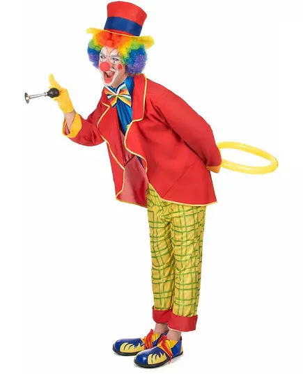 Rolig clownmaskeraddräkt herr, Storlek: Large, image 2