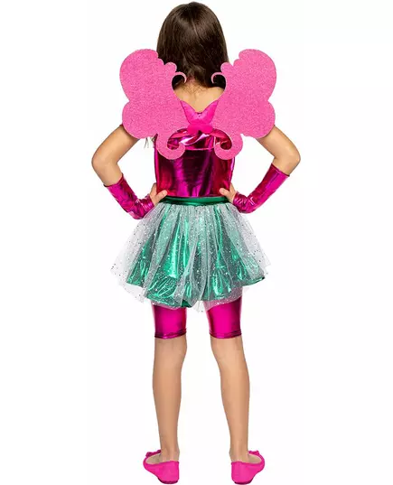 Flora Winx™-maskeraddräkt flicka, Storlek: 3-4 år, image 2