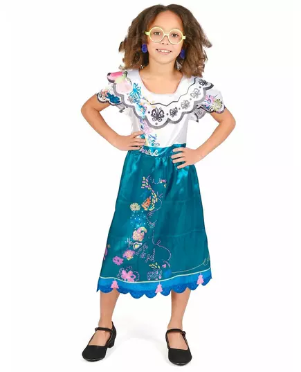 Klassisk Mirabel Encanto™-maskeraddräkt barn, Storlek: 7-8 år (124 - 136 cm), image 2