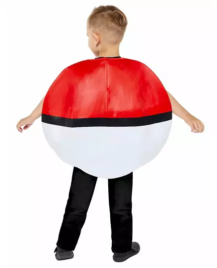 Pokéball Pokémon ™-maskeraddräkt, barn, Storlek: 3-7 år (98 - 122cm), image 2