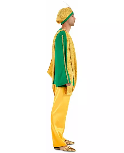 Maskeraddräkt gul sultan som vise kung vuxen, image 2