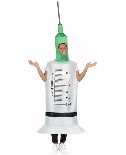 Medicinsk sprutmaskeraddräkt vuxen, image 2