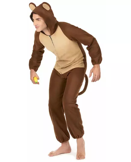 Maskeraddräkt apa för herr, image 2