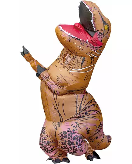 Uppblåsbar T-rex-maskeraddräkt vuxen, image 2
