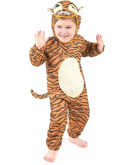 Tigermaskeraddräkt med svans för barn, image 2