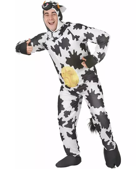 Maskeraddräkt ko vuxen, Storlek: Medium, image 2