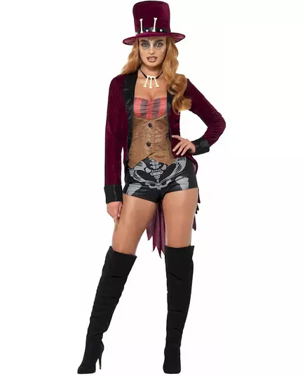 Sexig voodoo-maskeraddräkt dam, Storlek: Medium, image 2