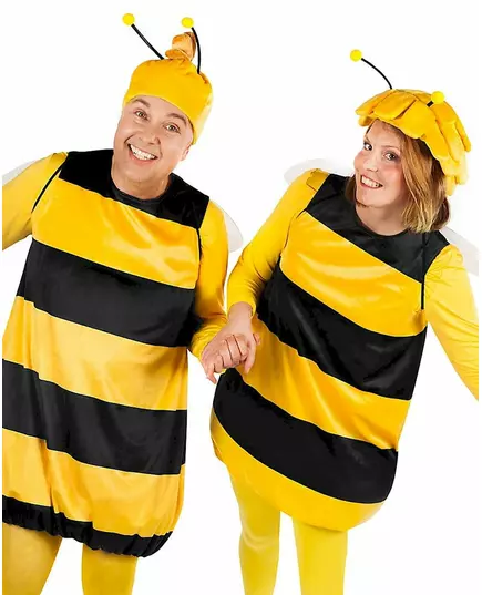 Willy Maya l'Abeille™-maskeraddräkt vuxen, Storlek: Small, image 2