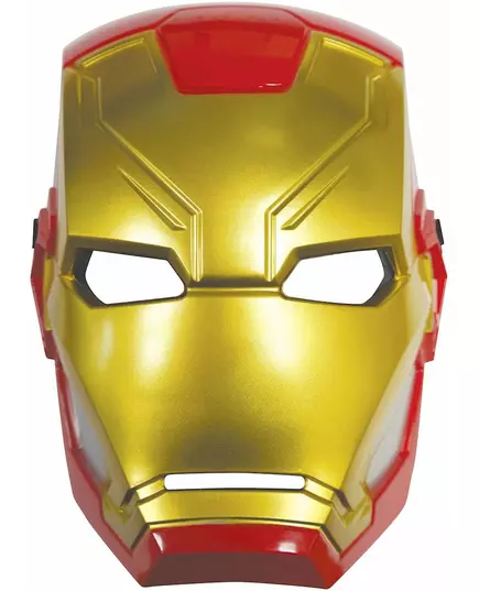 Halvmask i plast Iron Man™ barn, image 2