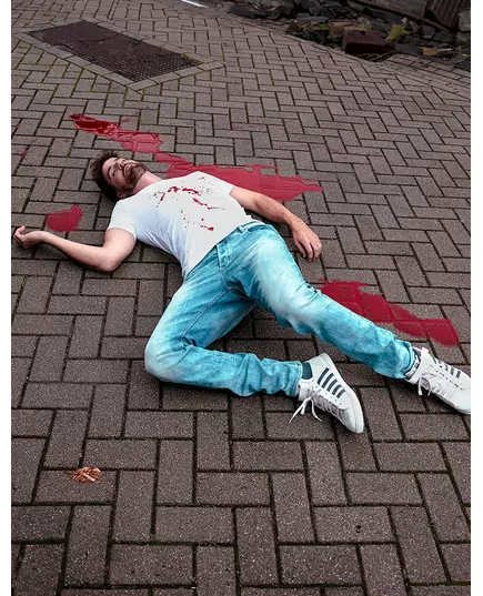 Konstgjort blod för textil 2 L Halloween, image 2