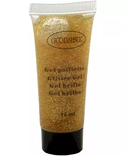 Gyllene glittergel 20 ml, image 2