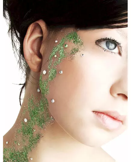 Grönt glittergelé 14 g, image 2