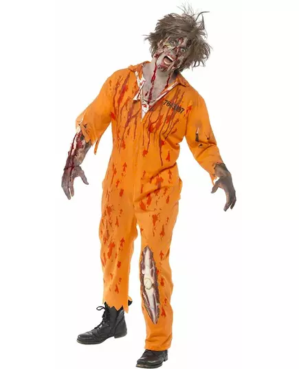 Komplett zombiemakeup vuxen Halloween, image 2