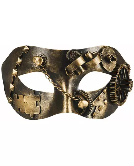 Steampunkmask med kugghjul vuxen, image 2