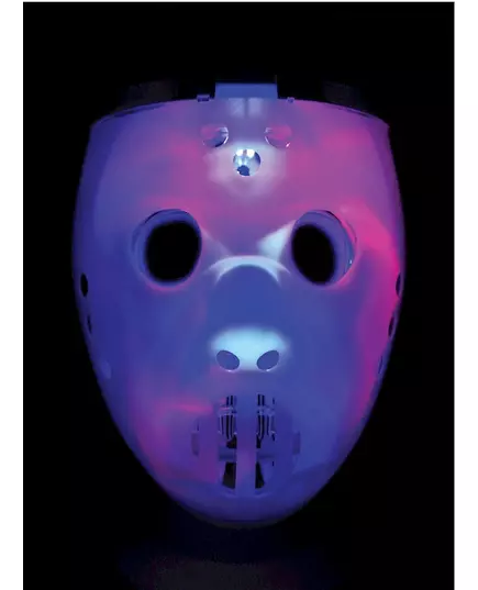 2-i-1 självlysande hockeyspelarmask vuxen, image 2