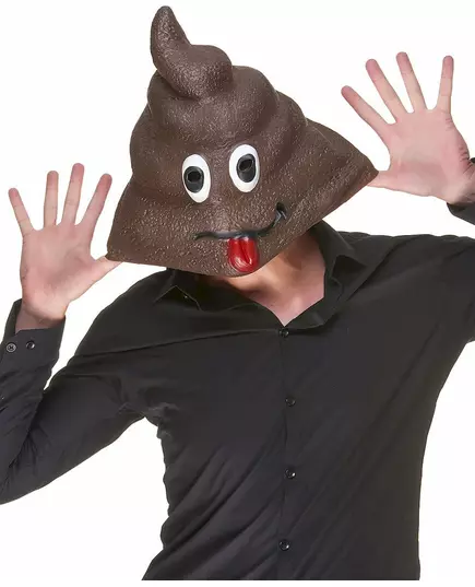 Latexmask bajs vuxen, image 2