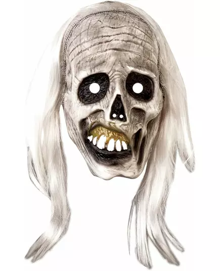 Zombie mask och peruk vuxen, image 2